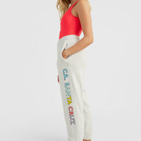 Connective High-Waist Sweatpants | White Melange