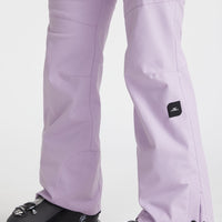 Star Melange Snow Pants | Purple Rose