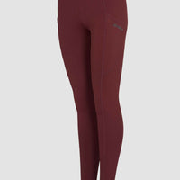 O'Neill TRVLR Series Ribbed Leggings | Windsor Wine