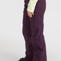 Star Slim Snow Pants | Aubergine