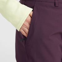 Star Slim Snow Pants | Aubergine