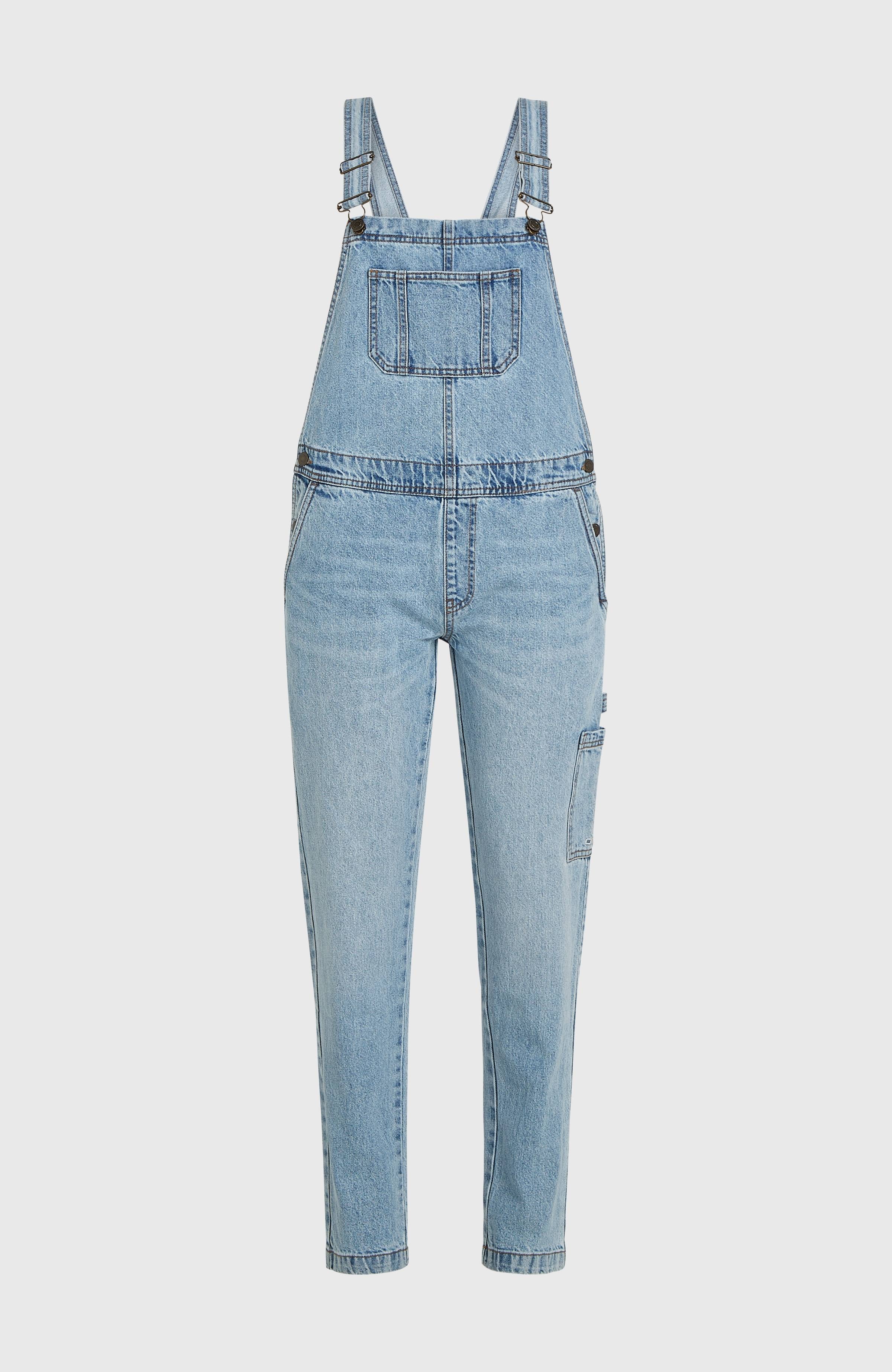 Essentials Twill Dungaree | Denim Blue – O'Neill UK