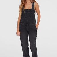 Essentials Twill Dungaree | Black Out