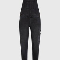 Essentials Twill Dungaree | Black Out