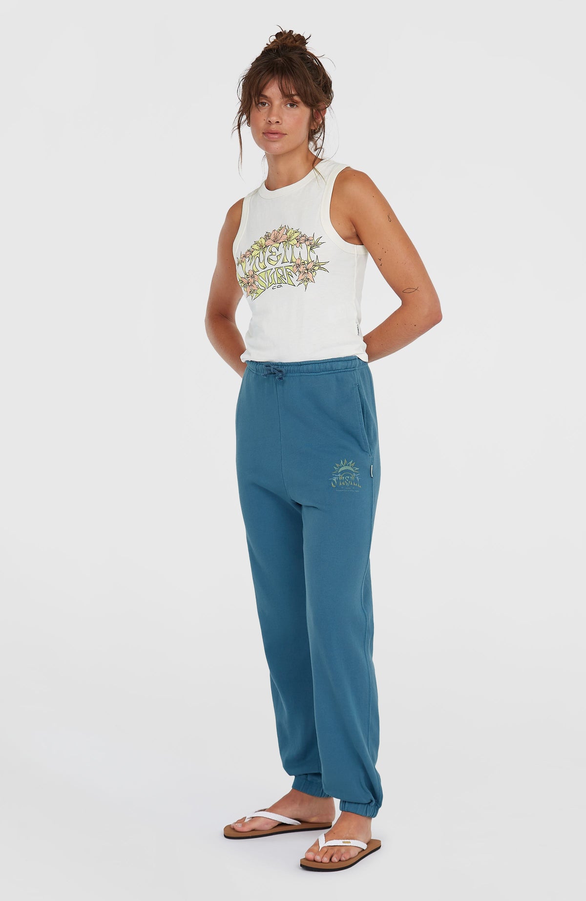 Beach Vintage Sweatpants | Copen Blue