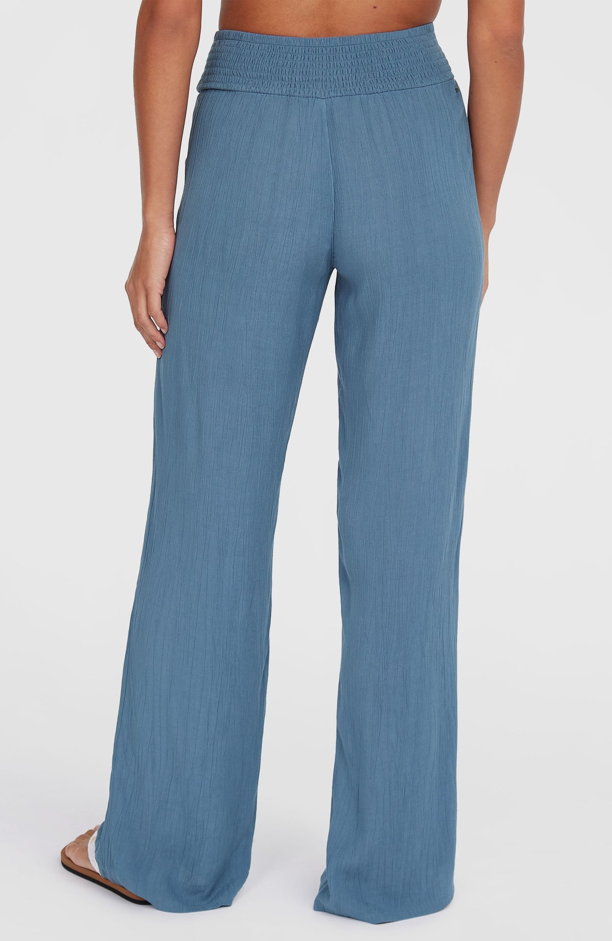 Johnny Smocked Waist Pants | Copen Blue
