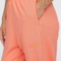 Essentials Script Sweatpants | Coral Pink