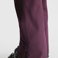 Utility Pro Loose Snow Pants | Aubergine