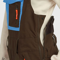 FWC'Peak Bib Snow Pants | Coffee Bean Colour Block