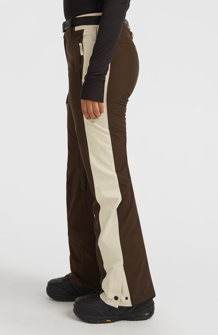 FWC'Cruz Duo Snow Pants | Coffee Bean Colour Block
