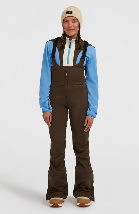 FWC'Cruz Softshell Suspender Snow Pants | Coffee Bean