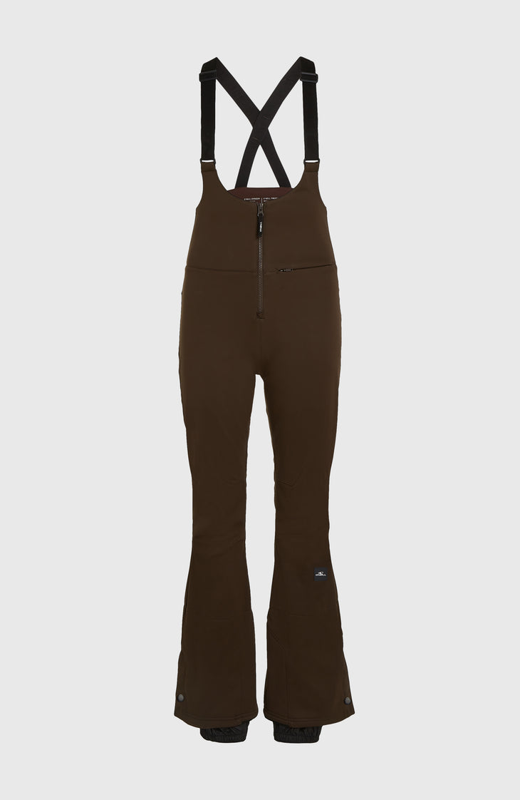 FWC'Cruz Softshell Suspender Snow Pants | Coffee Bean