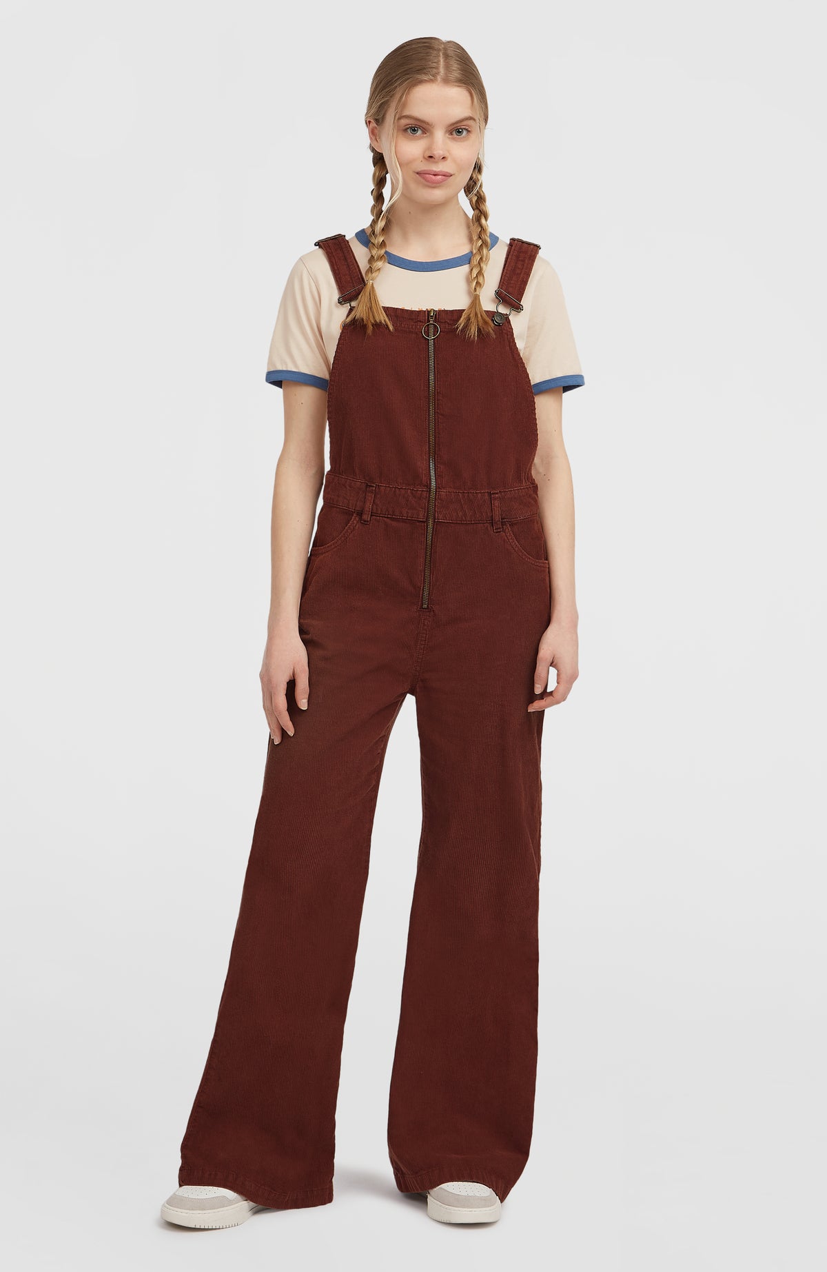 O'Riginals Cord Dungarees | Hazel Spice