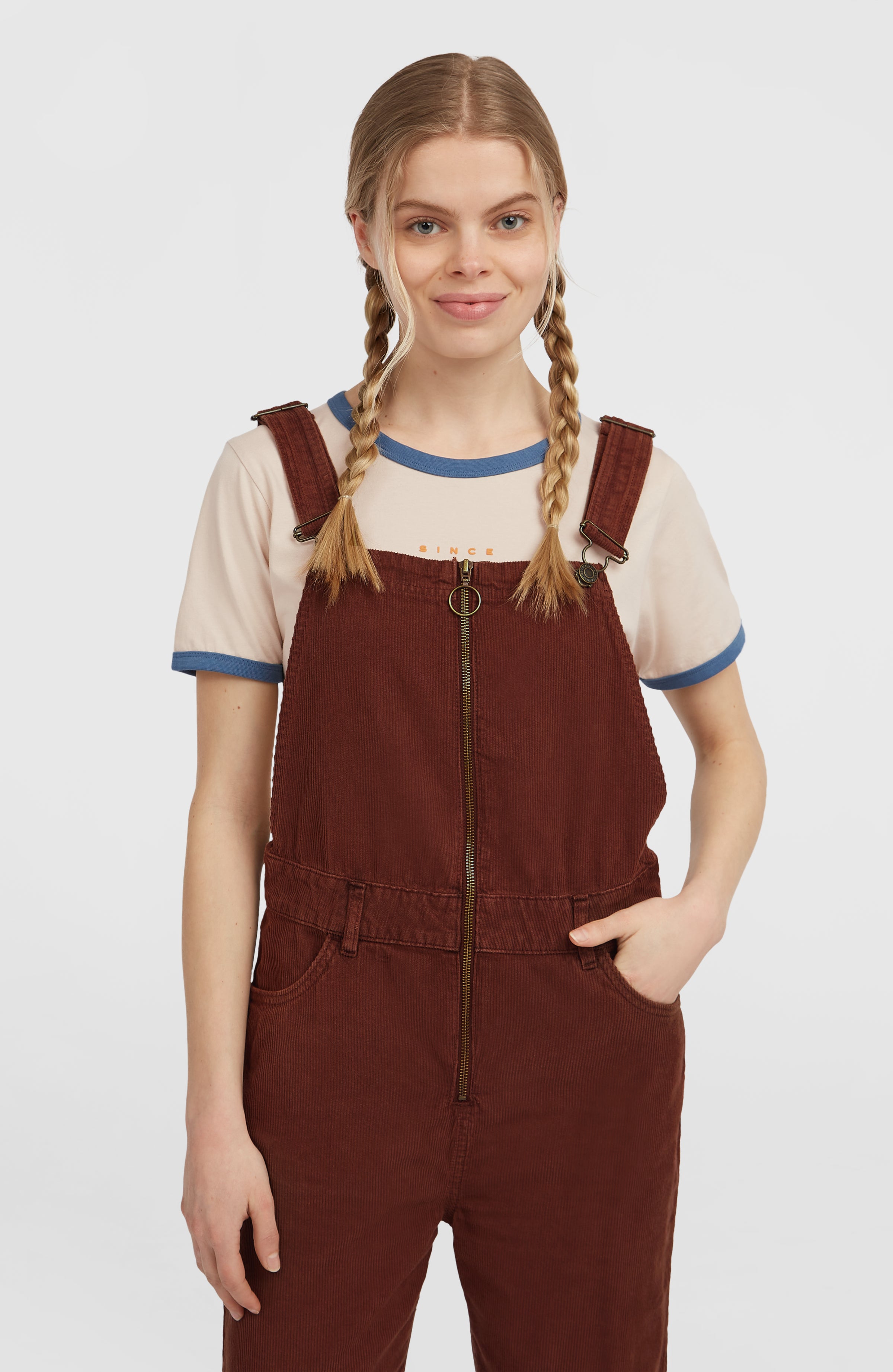 O'Riginals Cord Dungarees | Hazel Spice – O'Neill UK