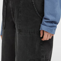 O'Riginals Denim Cargo Pants | Black Out