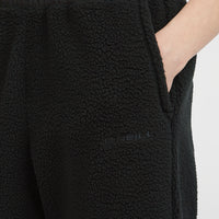 Must-Have High-Pile Sweatpants | Black Out