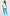 Essentials Script Sweatpants | Blue Poppy