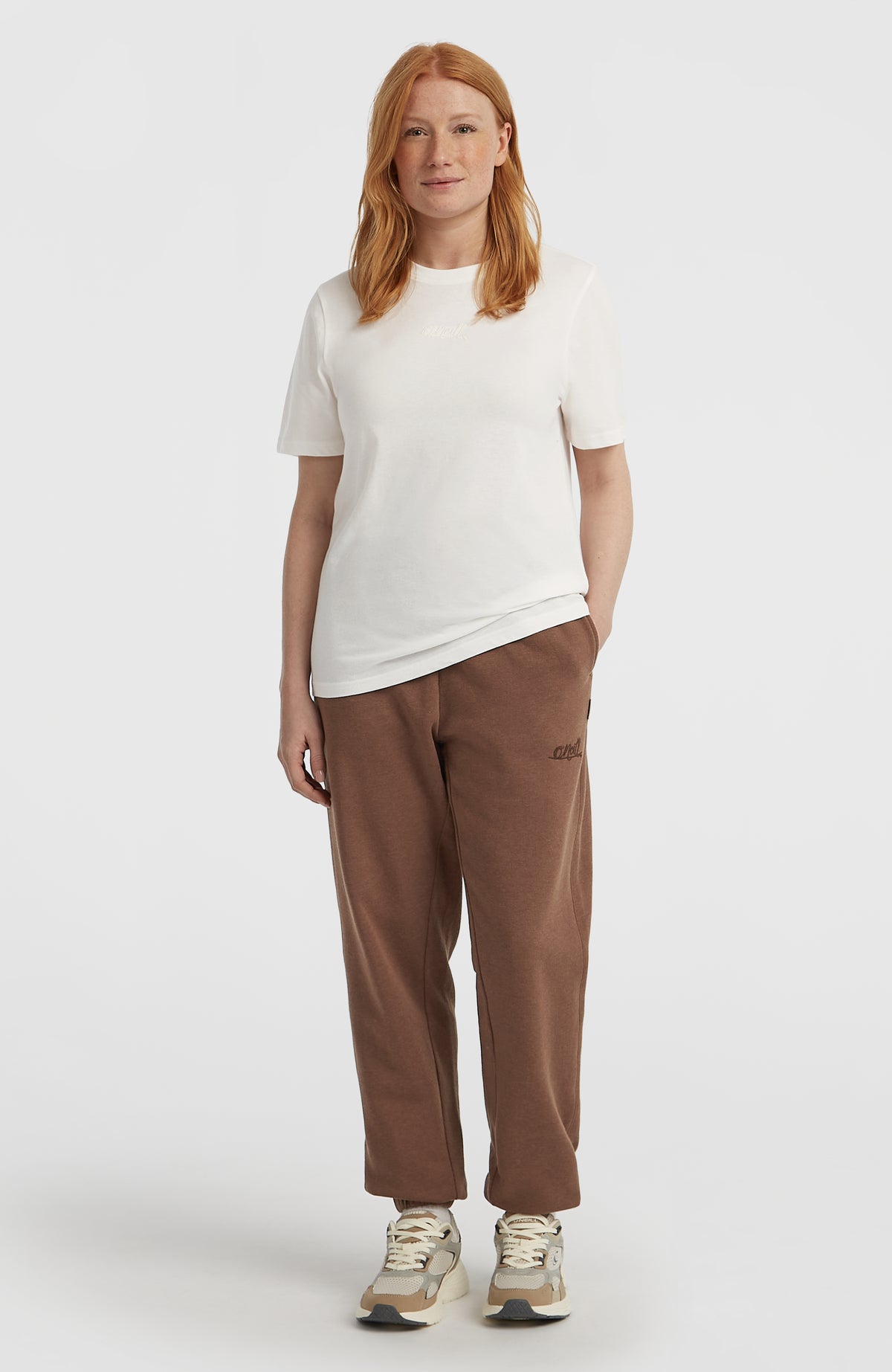 Essentials Script Sweatpants | Hazel Spice