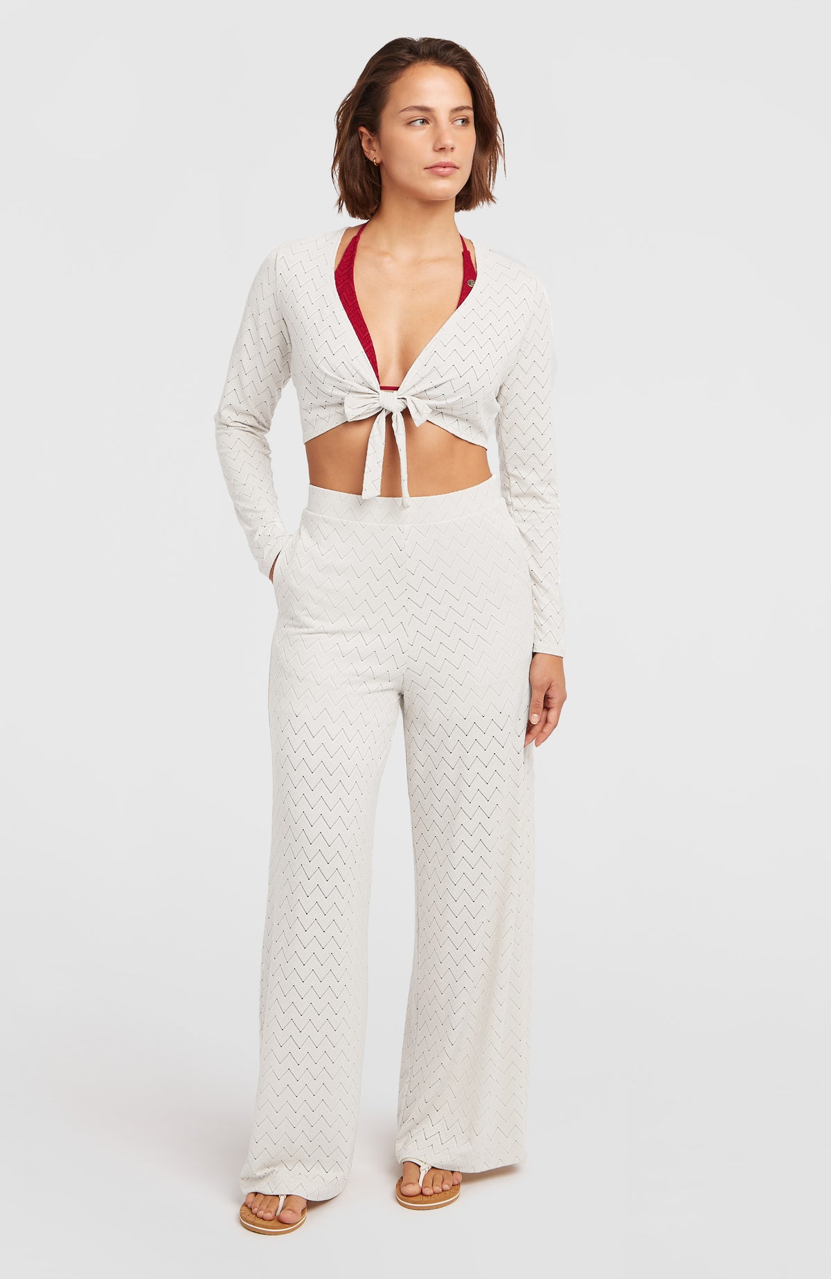 O'Riginals Wide-Leg Pants | Snow White