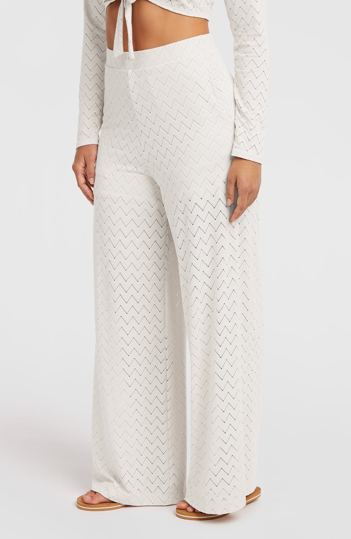 O'Riginals Wide-Leg Pants | Snow White