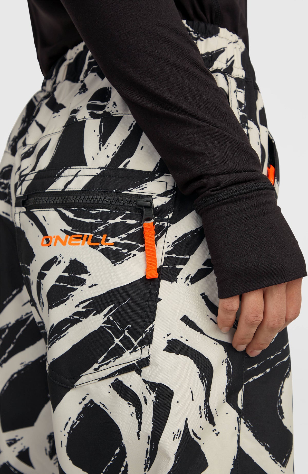FWC Oversized Snow Pants | White Snowtracks