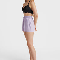 Amiri High-Waist Beach Shorts | Purple Rose