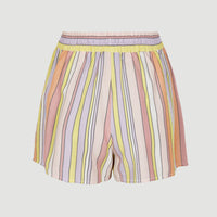 Amiri High-Waist Beach Shorts | Multi Stripe
