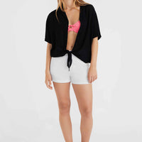 Essentials Stretch Five Pocket Shorts | Snow White