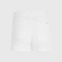 Essentials Stretch Five Pocket Shorts | Snow White