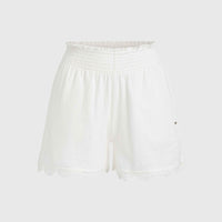 Essentials Ava Smocked Shorts | Snow White