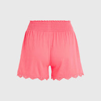 Essentials Ava Smocked Shorts | Perfectly Pink