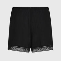 Essentials Embroidery Shorts | Black Out