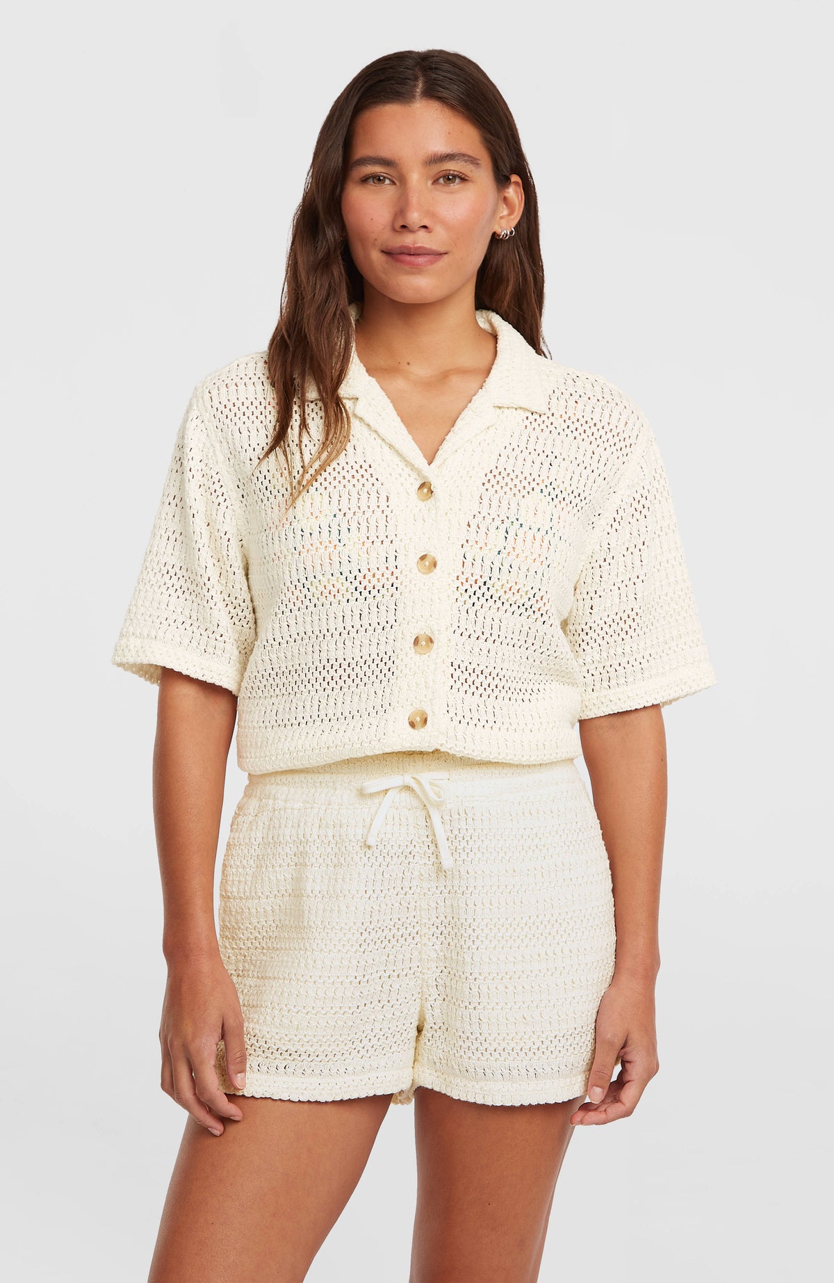 O'Riginals Crochet Shorts | Snow White