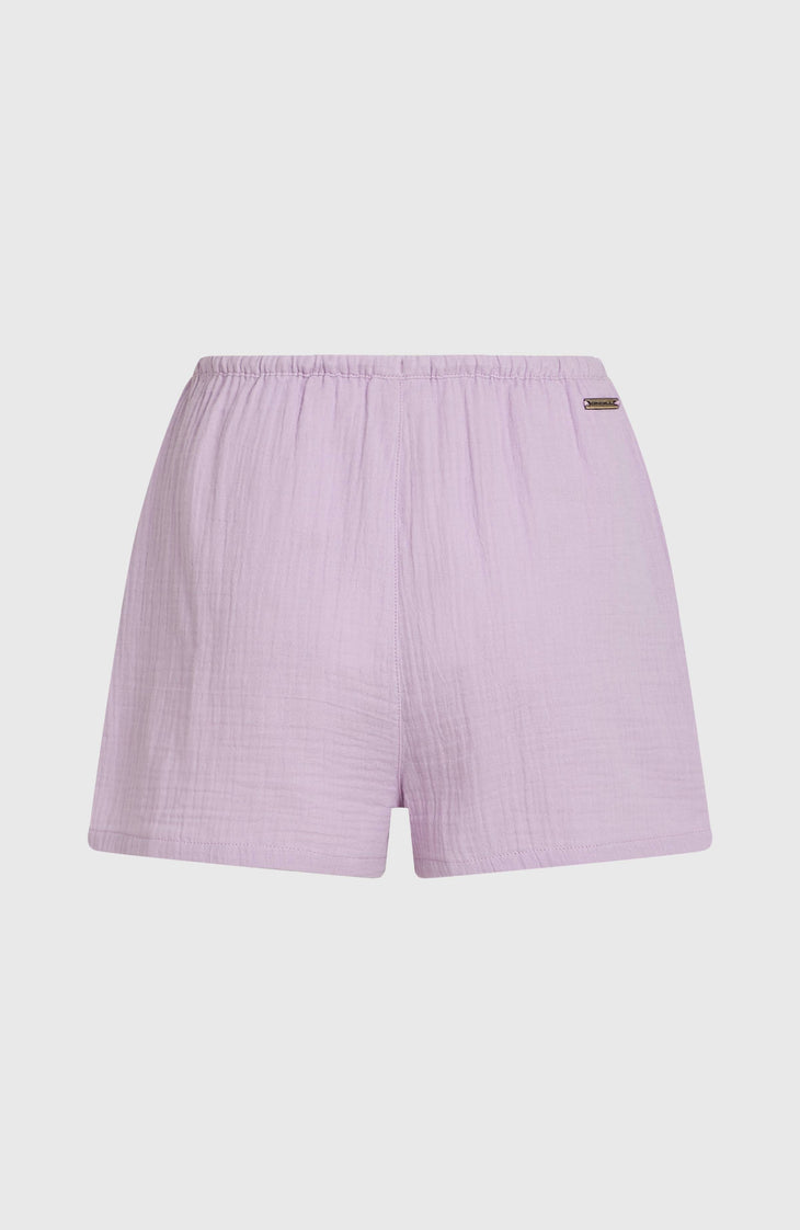 Brenda Structured Shorts | Pale Lavender