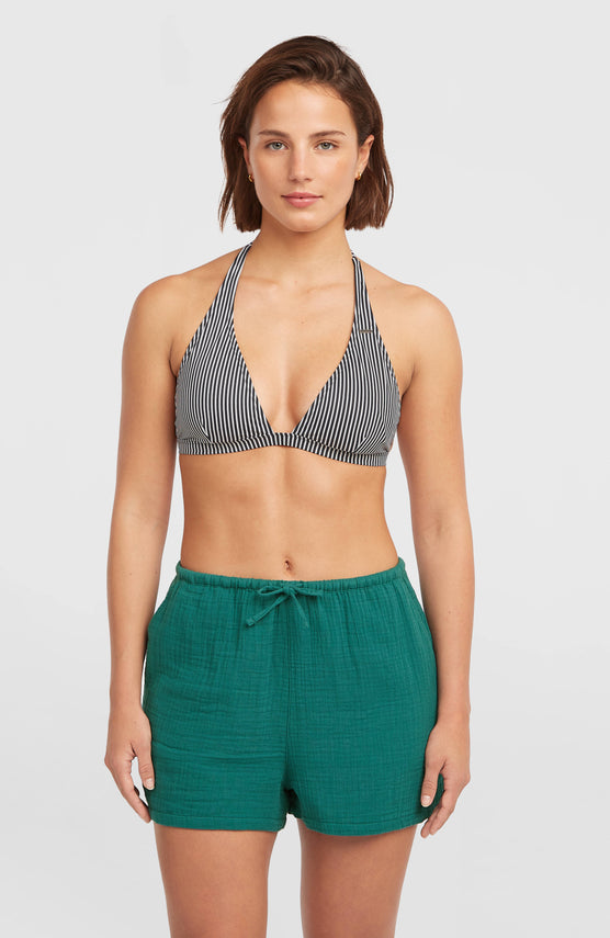 Brenda Structured Shorts | Botanical Heat