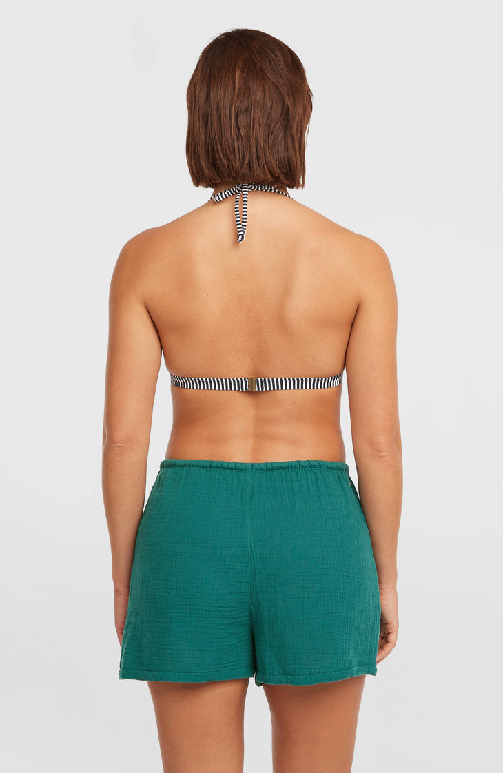 Brenda Structured Shorts | Botanical Heat