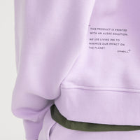 Future Surf Society Crew Sweatshirt | Purple Rose