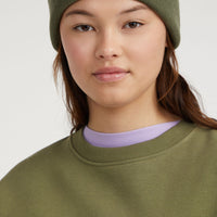 Future Surf Society Crew Sweatshirt | Deep Lichen Green