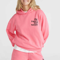 Future Surf Society Hoodie | Perfectly Pink