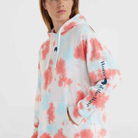 Women of the Wave Hoodie | Pink Ice Cube Tie Dye