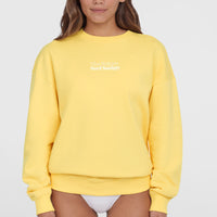 Future Surf Crew Sweatshirt | Tender Buttercup