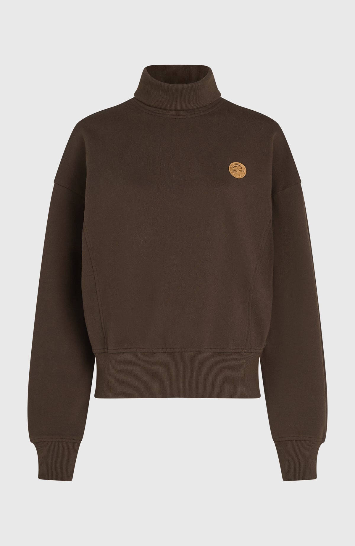 O'Riginals High-Neck Crew Sweatshirt | Coffee Bean