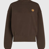 O'Riginals High-Neck Crew Sweatshirt | Coffee Bean