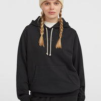 Essentials Script Hoodie | Black Out