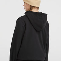 Essentials Script Hoodie | Black Out