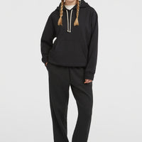 Essentials Script Hoodie | Black Out