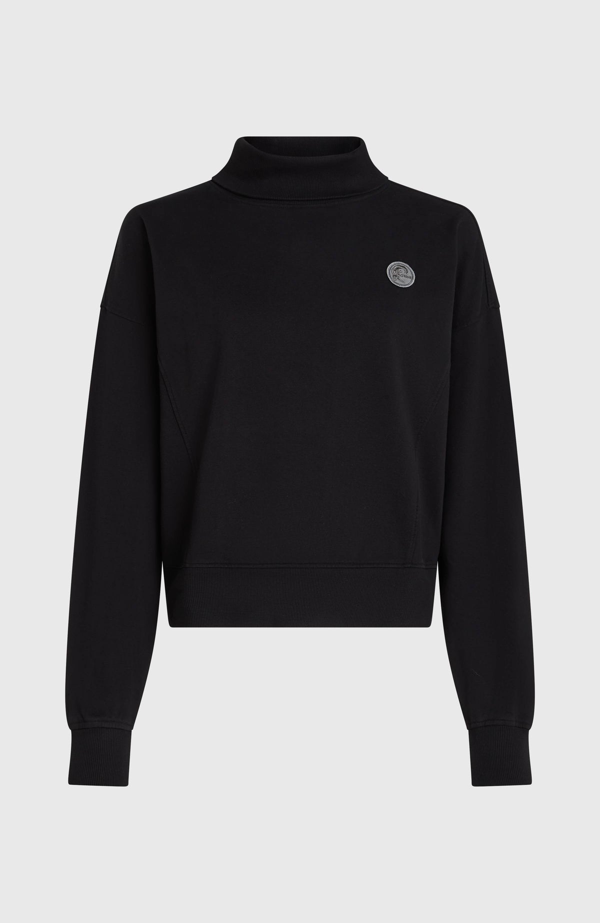 O'Riginals High-Neck Crew Sweatshirt | Black Out