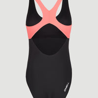 Hyperfreak Swimsuit | Black Out Colour Block