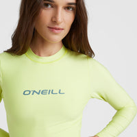 Hyperfreak Longsleeve Swimsuit Set | Sunny Lime Colour Block