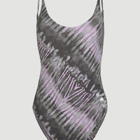 Mykonos Women Of The Wave Swimsuit | Grey Tie Dye